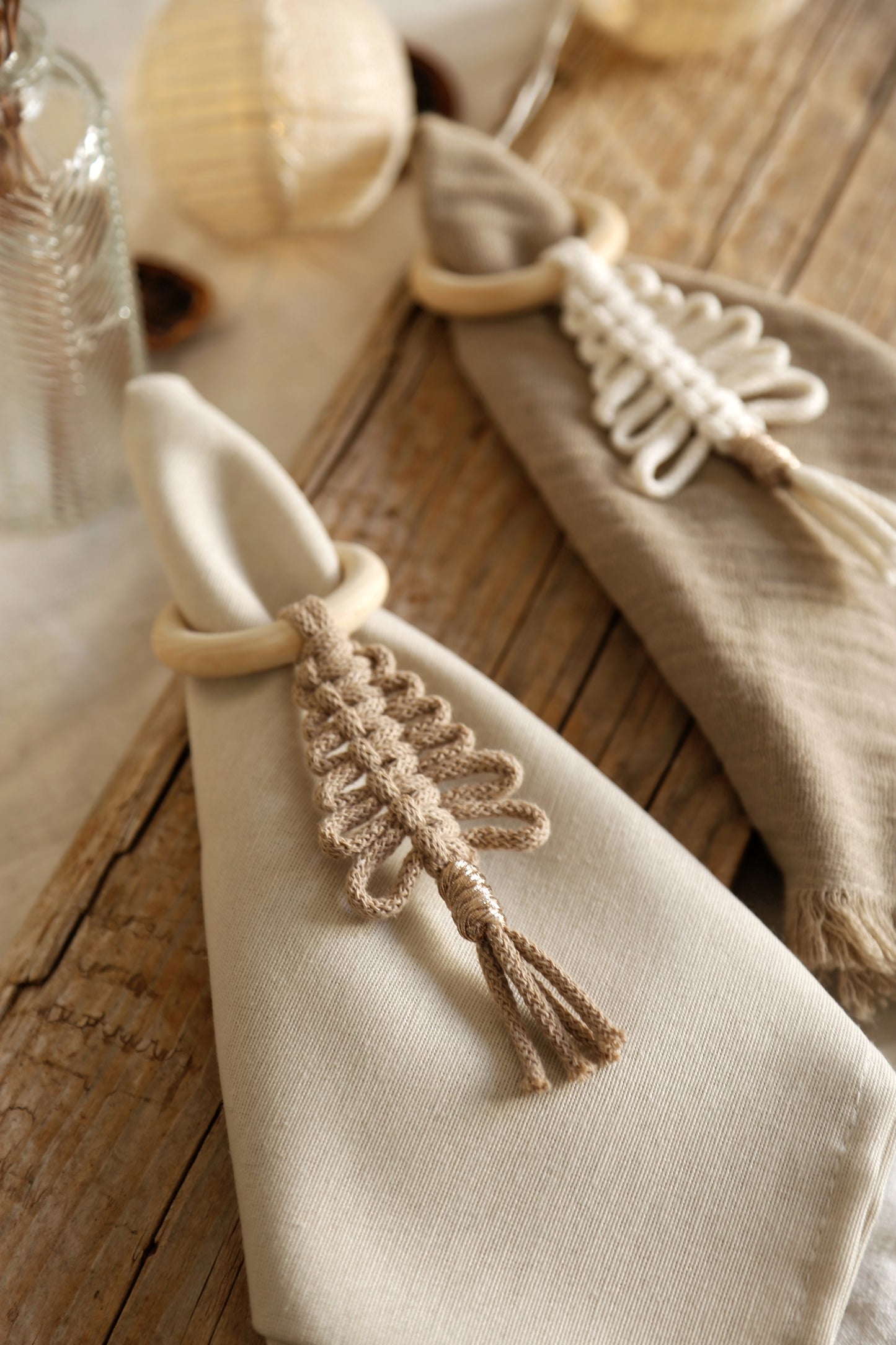 Rond de serviette sapin de Noël