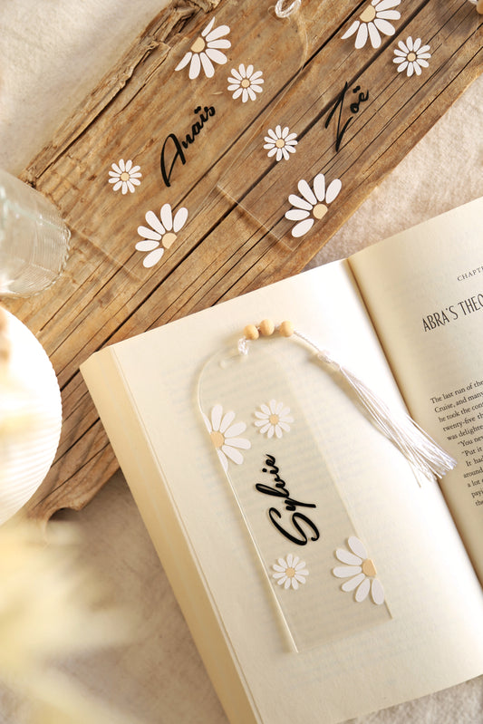 Marque-page acrylique personnalisé